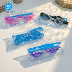 Steve Kyle Comfortable Flat Light Adjustable Strap Eyewear Anti-Fog Swimming Goggles
