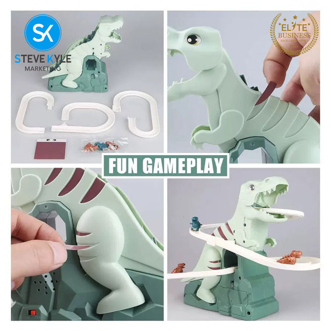 Steve Kyle Kids Animal Assembly Electric Track Car Educational Fun Toy