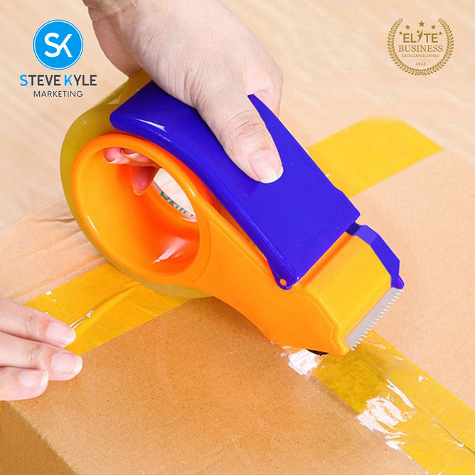 Steve Kyle Manual Hand Packing Tape Cutter Dispenser 48mm Sealing Tape Holder