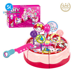 Steve Kyle DIY Delicious Puzzle Cake Toy Set Pretend Play Birthday Gift For Kids
