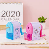 Cartoon Animal Cute Hand Crank Manual Pencil Sharpener Machine Office Student Supplies