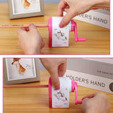 Cartoon Animal Cute Hand Crank Manual Pencil Sharpener Machine Office Student Supplies