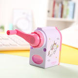 Cartoon Animal Cute Hand Crank Manual Pencil Sharpener Machine Office Student Supplies