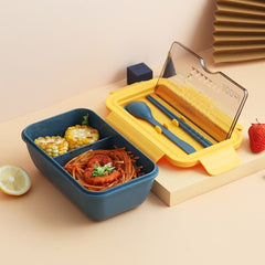 1100ml Japanese-style Sealed Multi-compartment Healthy Material Food Storage Container Lunch Box