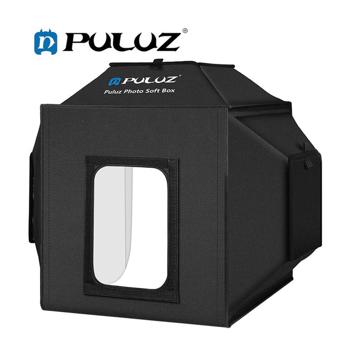 PULUZ PU5042 40cm Folding 72W 5500K Studio Shooting Tent Soft Box Photography Lighting Kit with 4 Colors Backdrops