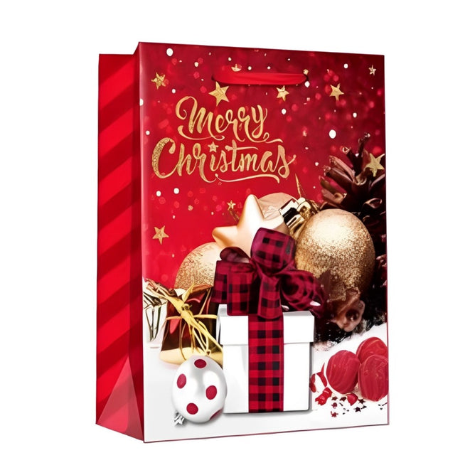 Christmas Eve Gift Bag Cartoon Gift Packaging Bag Candy Bag for Holiday