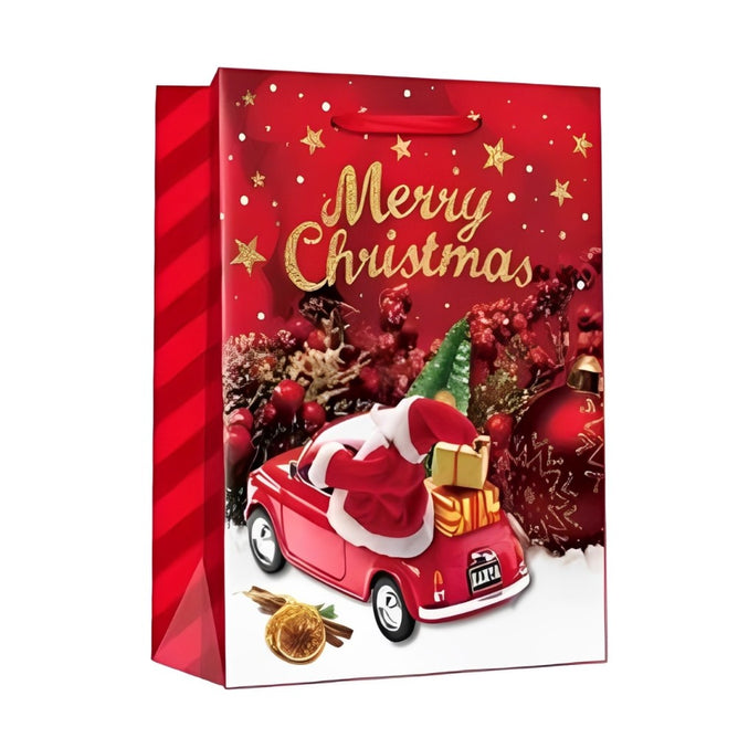 Christmas Eve Gift Bag Cartoon Gift Packaging Bag Candy Bag for Holiday