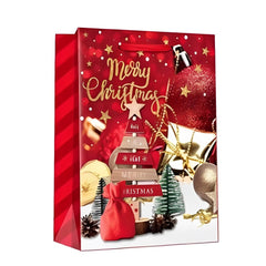Christmas Eve Gift Bag Cartoon Gift Packaging Bag Candy Bag for Holiday