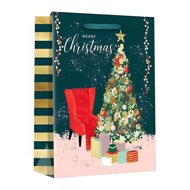 Christmas Eve Gift Bag Cartoon Gift Packaging Bag Candy Bag for Holiday