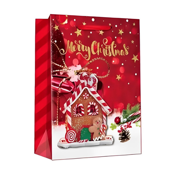Christmas Eve Gift Bag Cartoon Gift Packaging Bag Candy Bag for Holiday