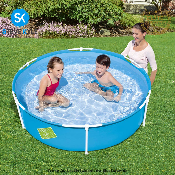 Bestway My First Frame Pool Garden Round Frame Fun Pool For Children