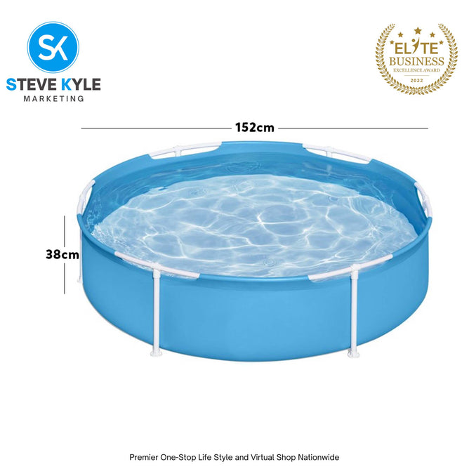 Bestway My First Frame Pool Garden Round Frame Fun Pool For Children