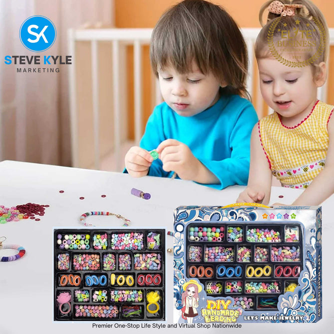 DIY Beads Necklaces Bracelets Handmade Girl Toy Science and Education Toy Best Gift Toys