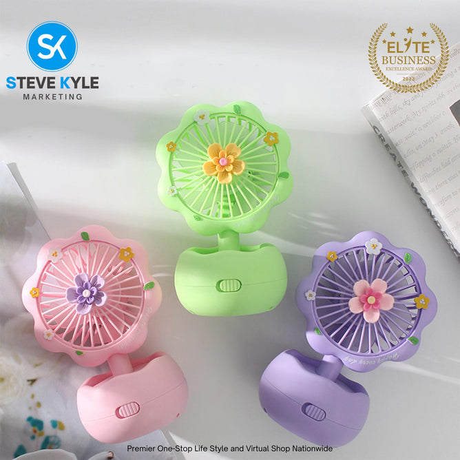 Mini Fan Rechargeable Portable Handheld Handy Fan USB Fan Pocket Personal Cooling Fan Desk