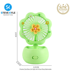 Mini Fan Rechargeable Portable Handheld Handy Fan USB Fan Pocket Personal Cooling Fan Desk