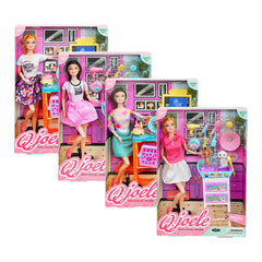 11.5' Inches Knuckle Doll with Pet Set High Quality Doll Best Gift for Kids