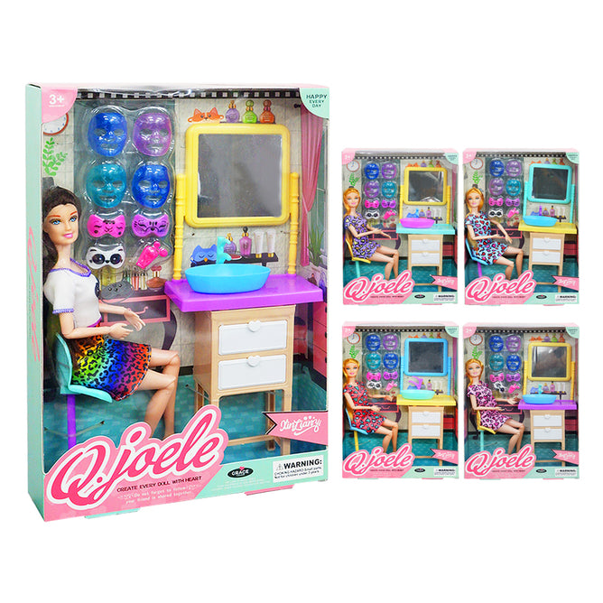 11.5' Inches (1PC) Random Fashion Girl Doll Set High Quality Doll Best Gift for Kids