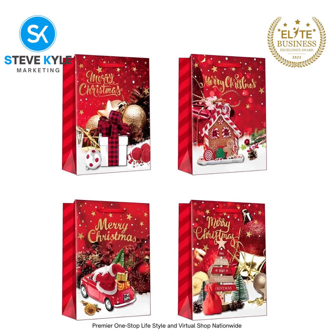 Christmas Eve Gift Bag Cartoon Gift Packaging Bag Candy Bag for Holiday