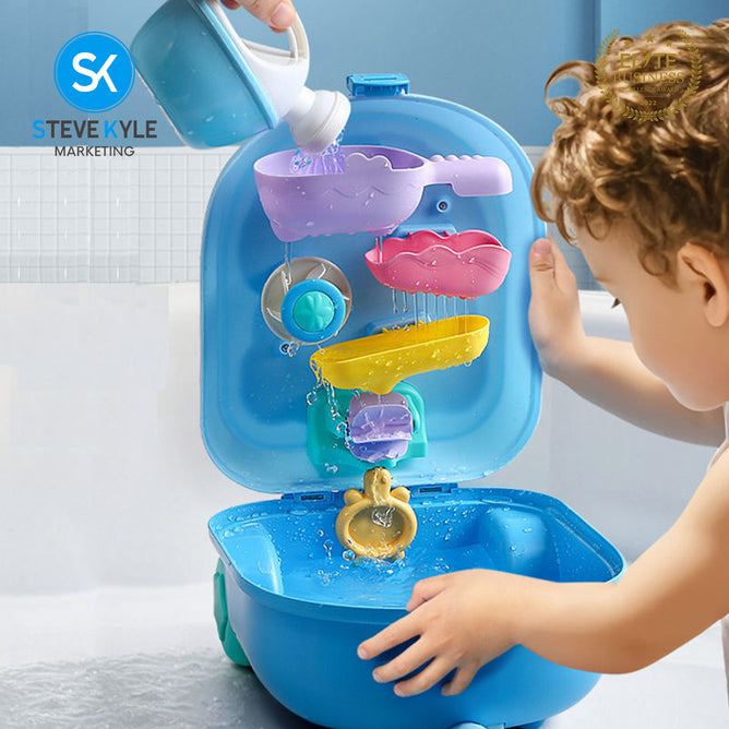 Steve Kyle Cartoon Animal Beach Sand Luggage Toys Trolley Case Pretend Play Set