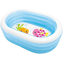 Intex Oval Whale Fun Kiddie Swimming Pool