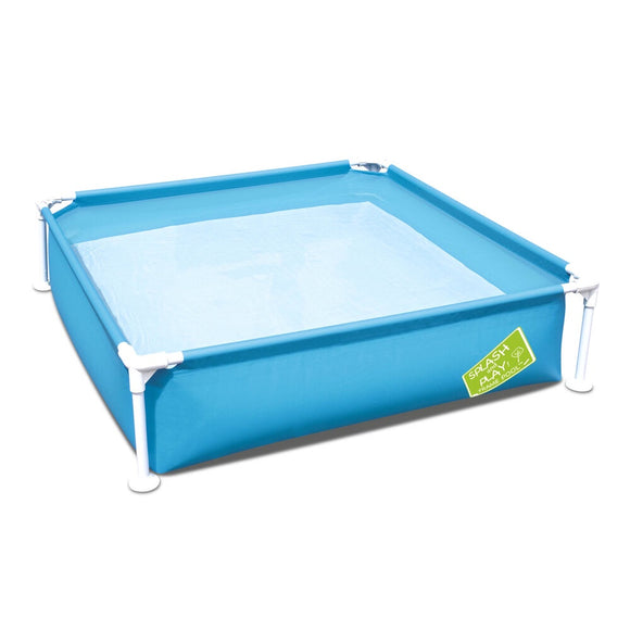 Bestway My First Frame Pool 122x122x30.5cm for Outdoor Kiddie Swimming Pool