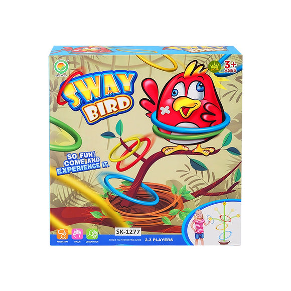 Sway Bird Electric Toss Ring Throwing Game ( 2-3 Players )