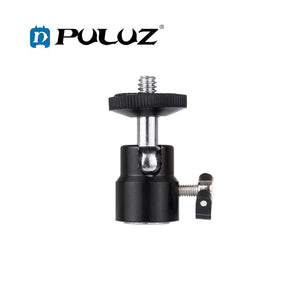 PULUZ PU412 1/4 inch Screw Metal Tripod Ball Head Adapter with Lock