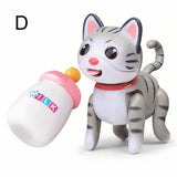 Pretend Induction Baby Sucking Pet Stick Out Drink Milk Bottle Toy