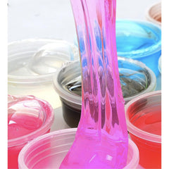 12 in 1 Color Crystal Mud Slime that can blow or Make Bubble Toys for Kids