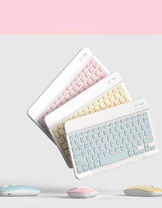 10 inch Slim Portable Mini Wireless Bluetooth Keyboard