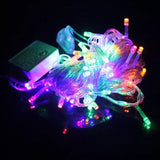 10M-100L LED String Christmas Lights With End Connector Transparent Wire