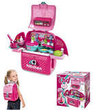 008-961 2 in 1 Kitchen Playset Toy Backpack - Pretend Play