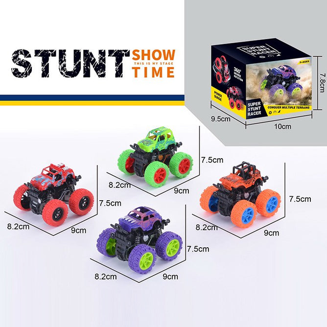 727-1 Super Stunt Racer Big Wheels Off-Road Jeep Car Toy