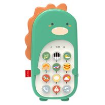 Baby Cellphone Toy Adorable Early Educational Phone with 14 Keys 5 Modes Learning Phone Toy