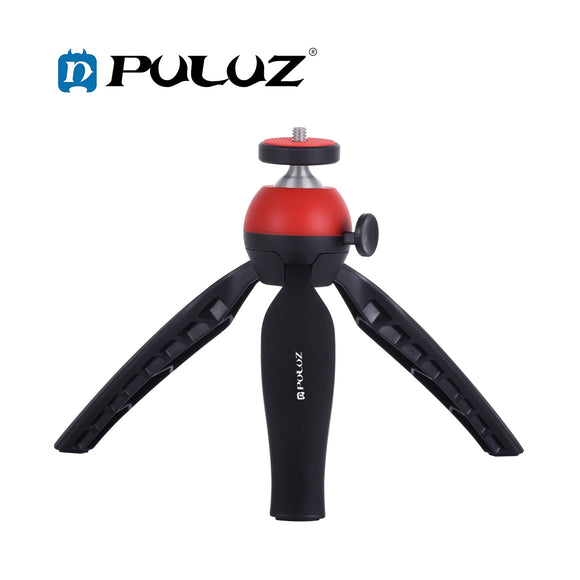 PULUZ PU361 Pocket Mini Tripod Mount with 360 Degree Ball Head for Smartphones, DSLR & Action Cameras