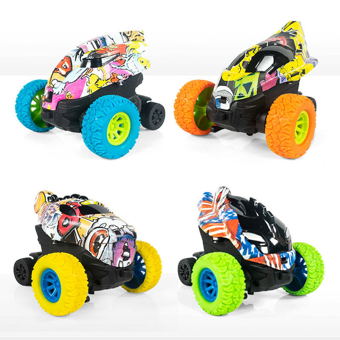 Crazy Stunt Tumbling Toy Sports Car