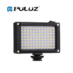 PULUZ PU4096 Pocket 96 LEDs 860LM Professional Vlogging Photography Video & Photo Studio Light with White and Orange Magnet Filters Light Panel for DSLR Cameras
