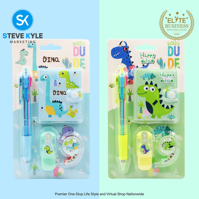4in1 Cute Random Stationery School Supplies Set for Kids (1-SET ONLY)