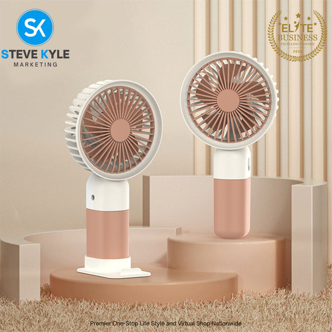 Portable Mini Handeld 1Gear Rechargeable Fan