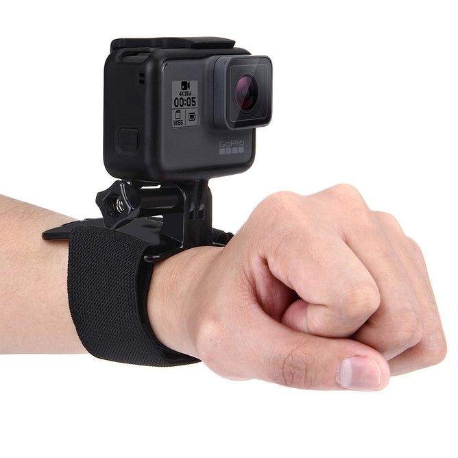 PULUZ PU93 Adjustable Wrist Strap Mount for Action Cameras