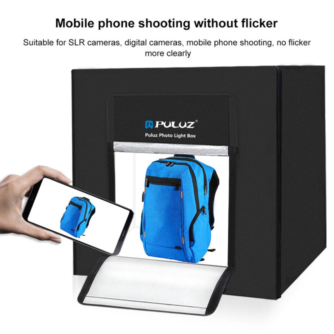 PULUZ PU5080 80cm Portable Studio Tent Kit with Removable Backdrops