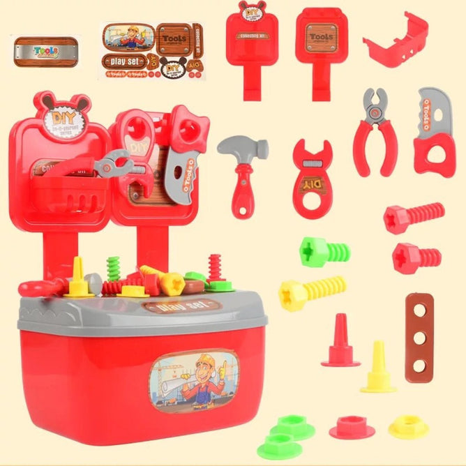 JQ003 22 Pieces Engineer Kit Tools Play Set