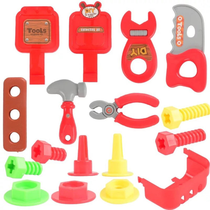 JQ003 22 Pieces Engineer Kit Tools Play Set
