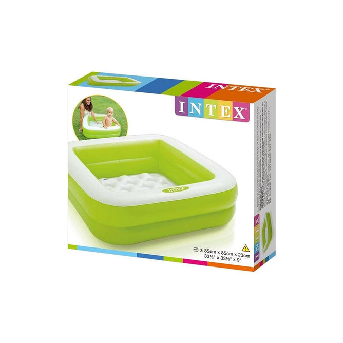 Intex Square Inflatable Swimming Pool for Kids Fun Outdoor Water Fun Summer Party
