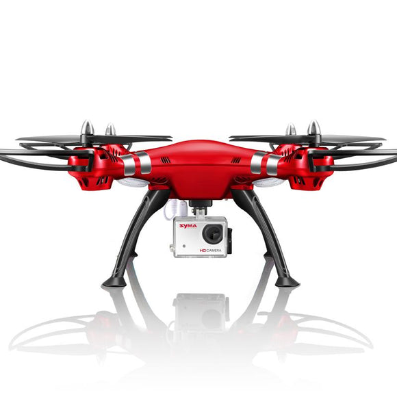 Syma X8HG Headless Mode 2.4G 4CH 6Axis Remote Control Quadcopter (Red)