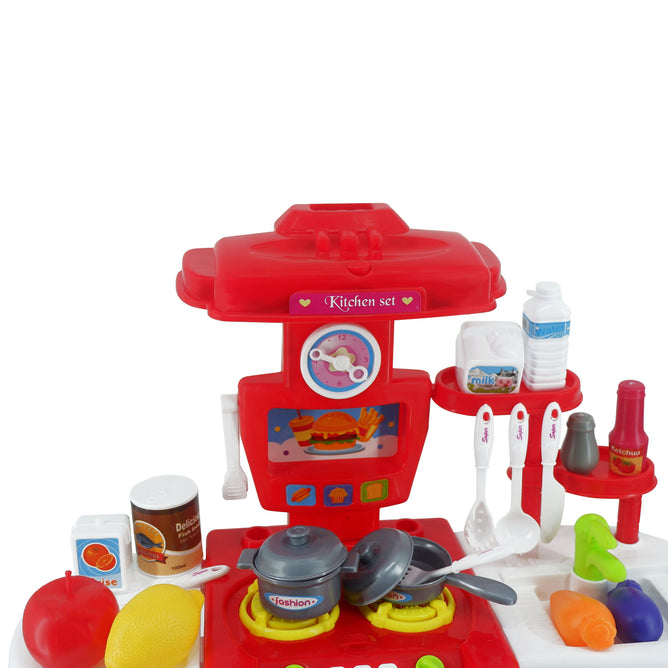Pretend Light and Sound Kitchen Playset for Kids