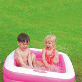 Intex Square Inflatable Swimming Pool for Kids Fun Outdoor Water Fun Summer Party