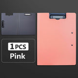 A4 Waterproof Foldable Clip File Thick Cover Folder Office Supply Stationary