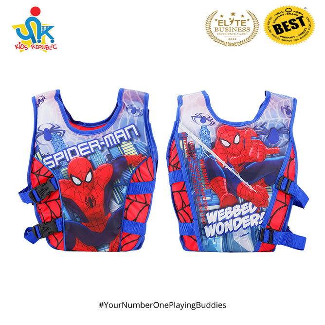 Kids Cartoon Character Over the Neck Life Vest Jacket for Outdoor Water Sport Like Swimming Floating