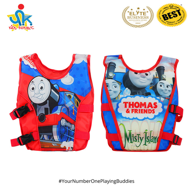 Kids Cartoon Character Over the Neck Life Vest Jacket for Outdoor Water Sport Like Swimming Floating